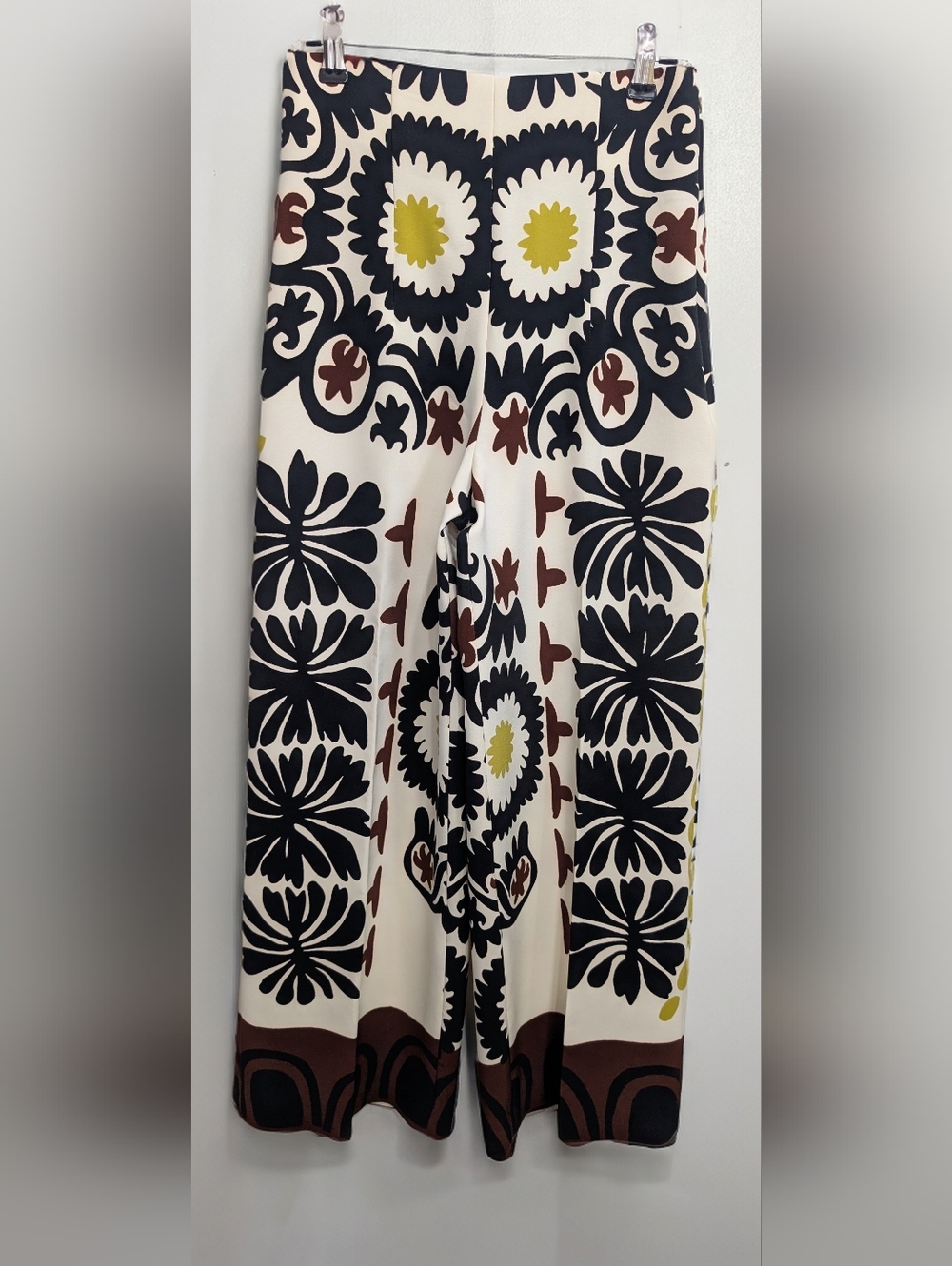 Zara Printed Culotte Trousers